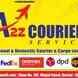 A2z Courier Service visiting card
