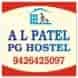 A L Patel Pg Hostel visiting card