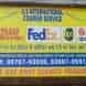 A S International Courier visiting card