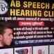 Ab Speech and Hearing Clinic visiting card