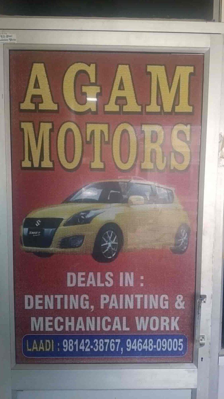 Agam Motors visiting card
