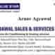 Agarwal Sales & Services visiting card