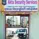 Akta Security Services visiting card