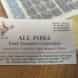 All India Road Transport Corporation visiting card