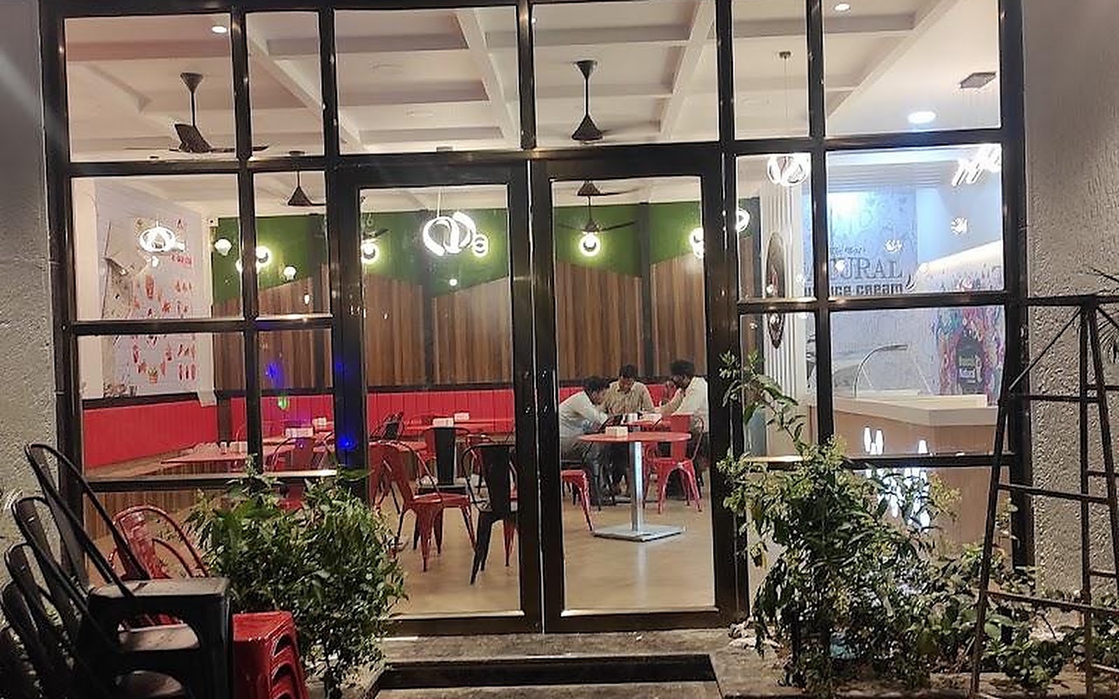 AMY'S FOOD HUB (AL-BAIK.COM & THANCOS NATURAL ICECREAM) BHIWANDI Nashik visiting card