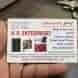 AP Sales and Services visiting card