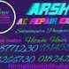 Arsh Ac Repair visiting card
