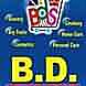 B D Super Store visiting card