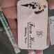 B S Farm House visiting card