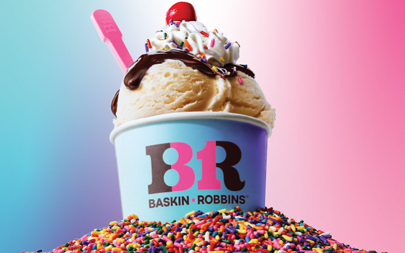 Baskin Robbins - Ice Cream Desserts Ambala visiting card