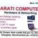 Bharati Computers visiting card