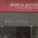 Bhatia Motors visiting card