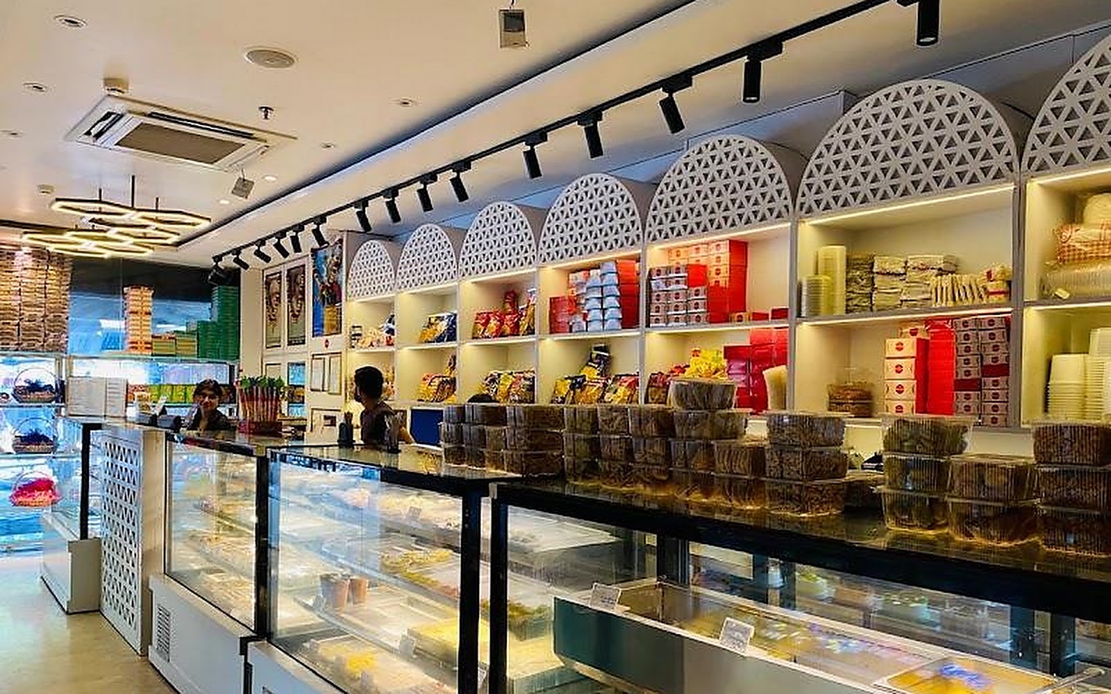 Bikaner Sweets, Bakery and Restaurant Etawah visiting card