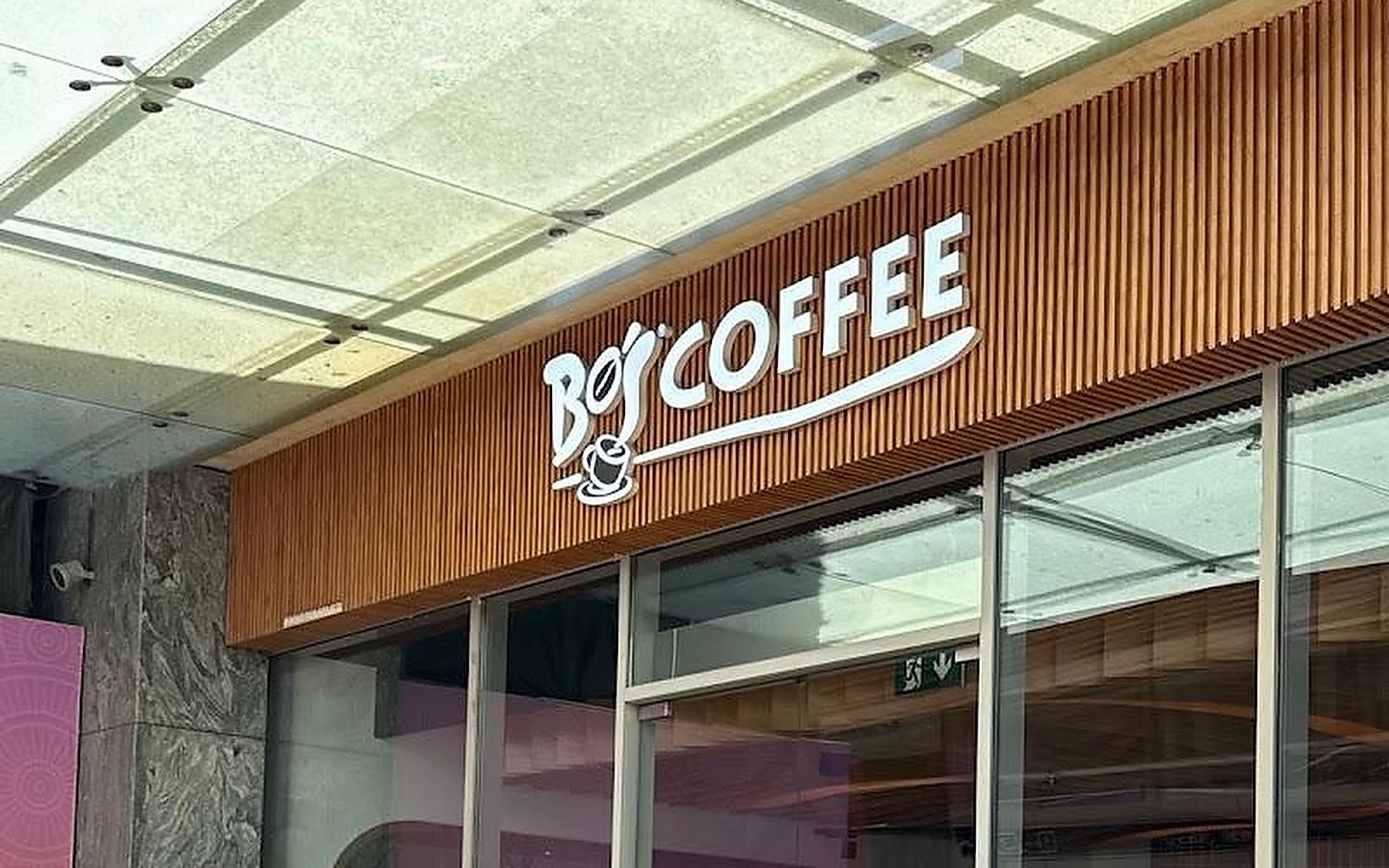 Bo's Coffee - Burjuman Dubai visiting card