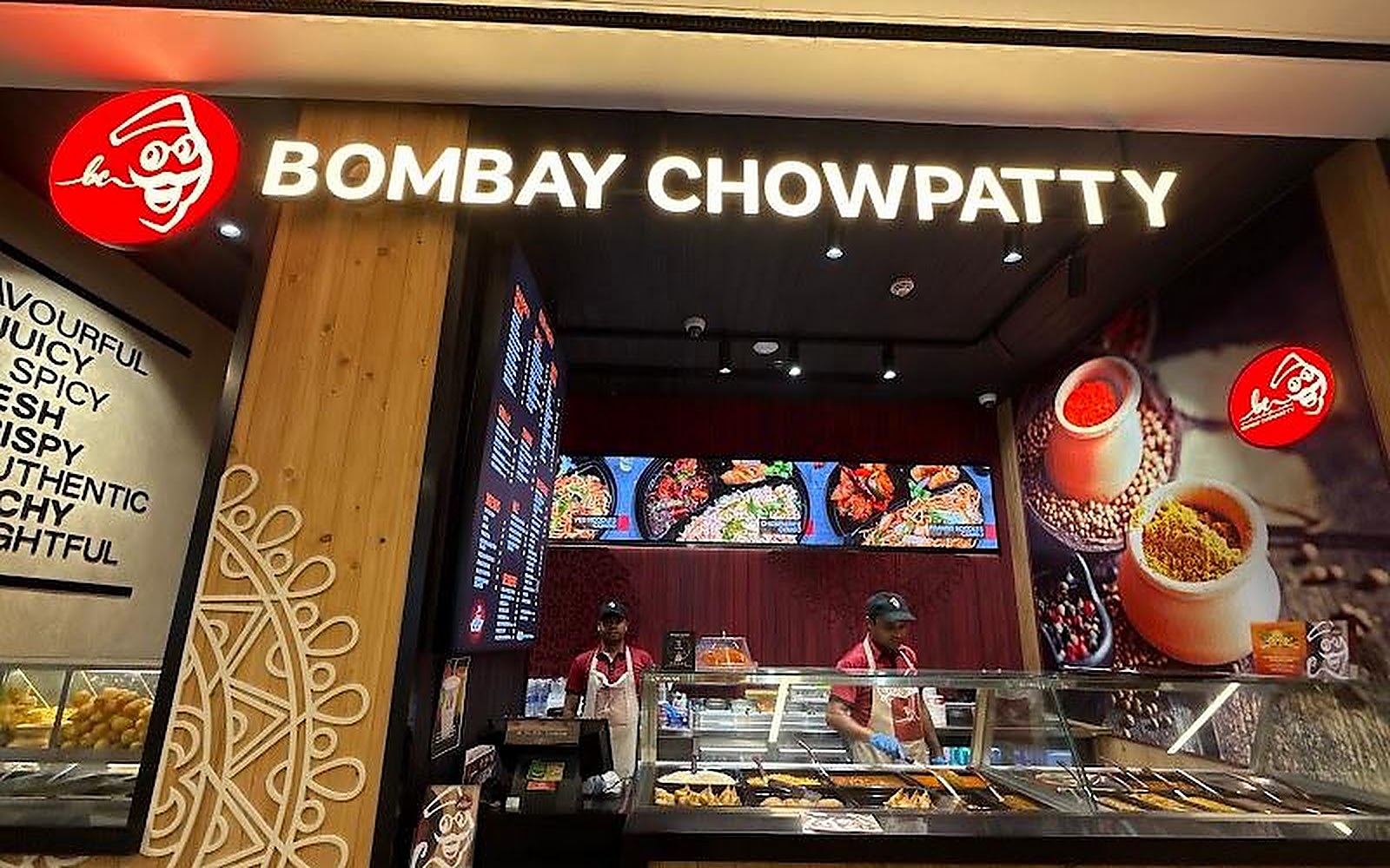 Bombay Chowpatty Dubai visiting card