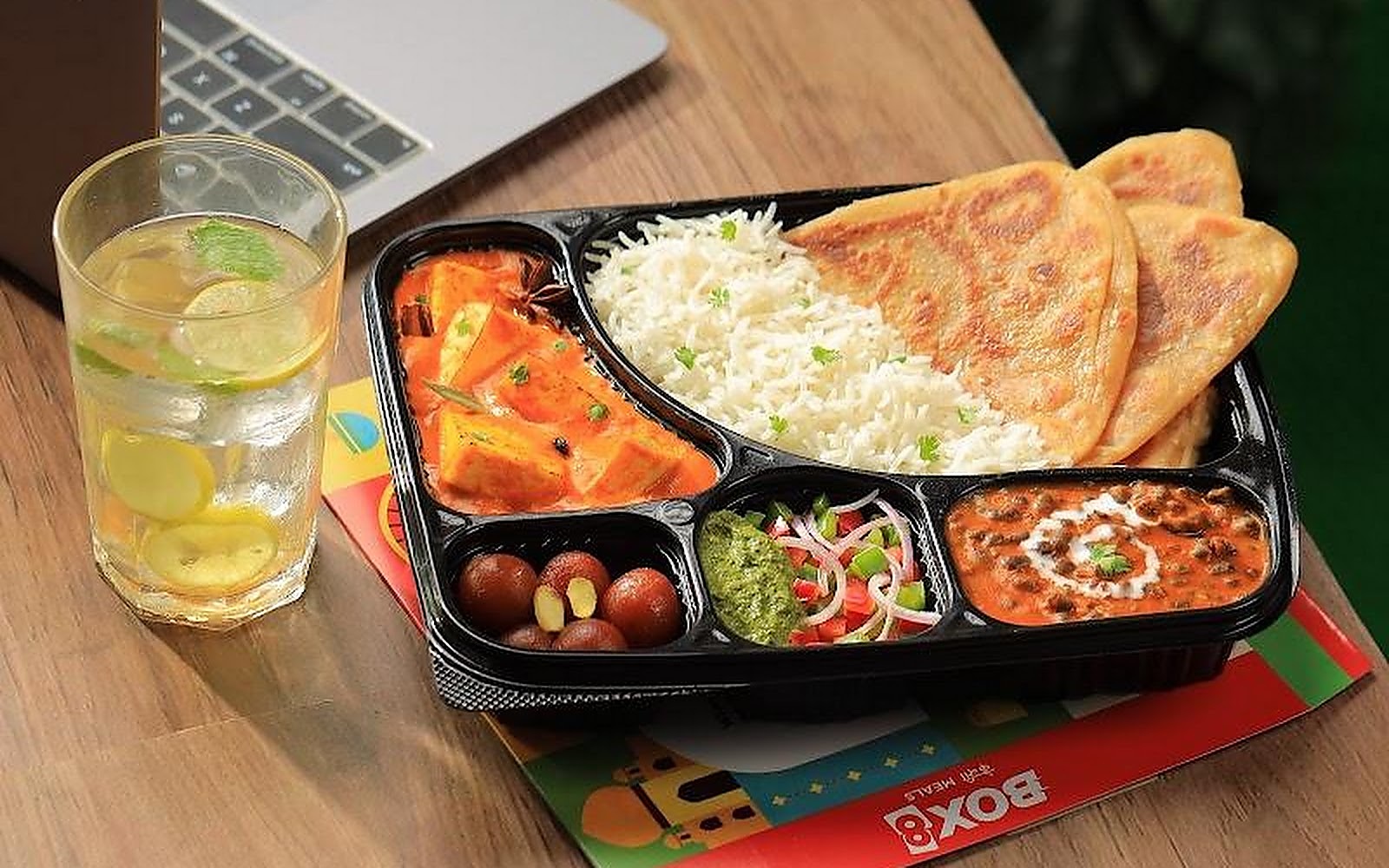 BOX8 - India's Largest Desi Meals Brand Bengaluru visiting card