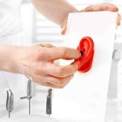 Britronicks Speech Hearing &amp; Cochlear Implant Centre visiting card