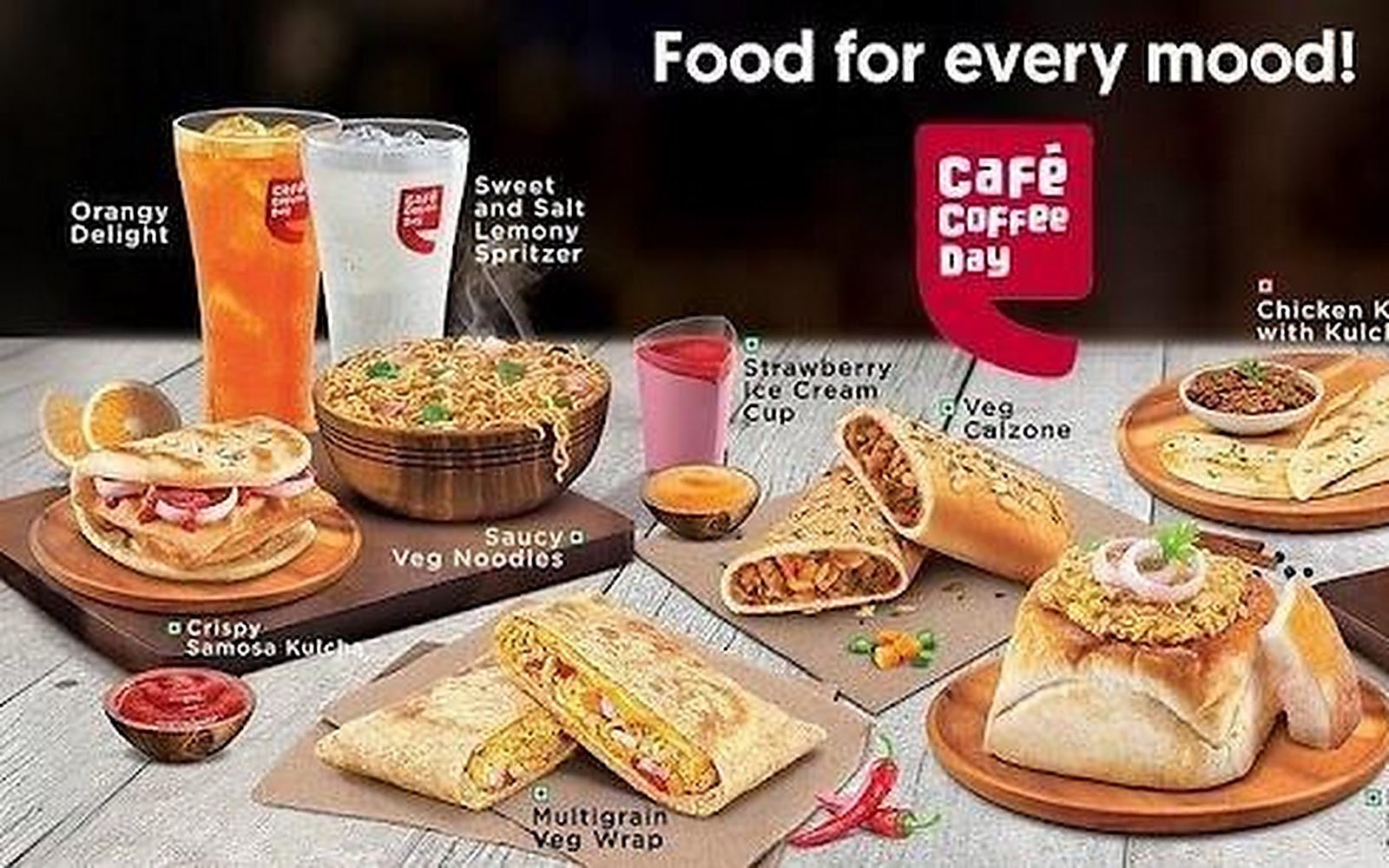 Cafe Coffee Day Basavakalyan visiting card