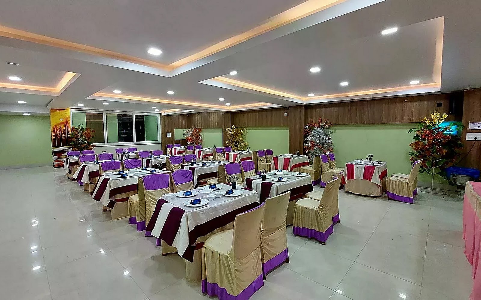 Caterer Lotus Durgapur visiting card