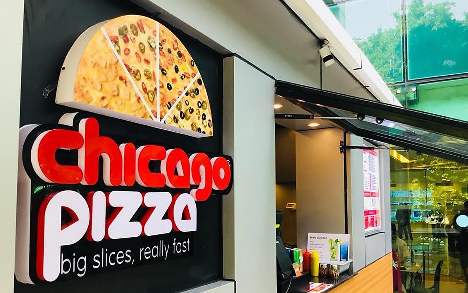 Chicago Pizza Etawah visiting card