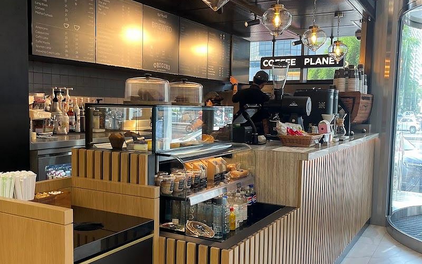 Coffee Planet - Bank of Fujairah Dubai visiting card