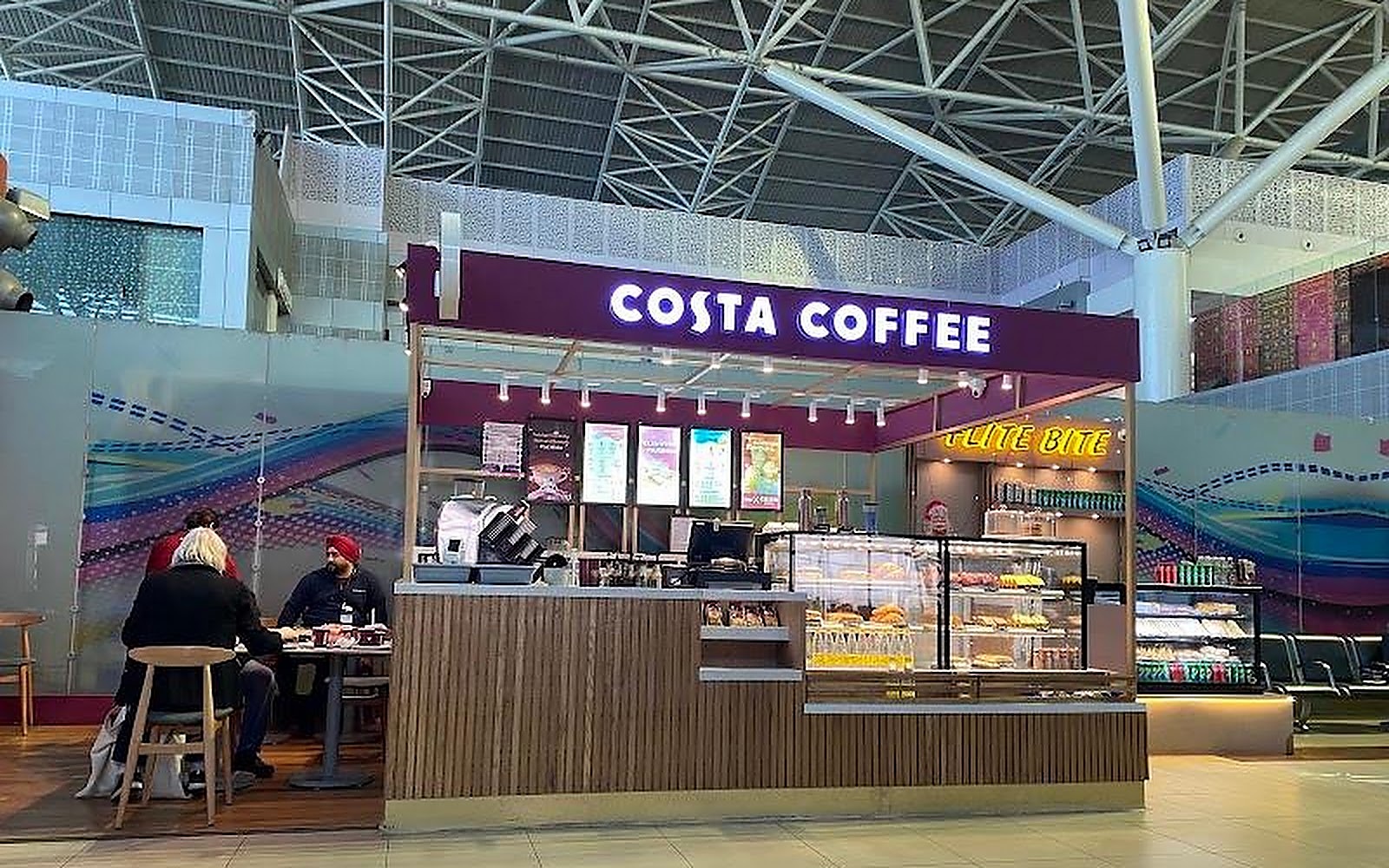 Costa Coffee Gurdaspur visiting card