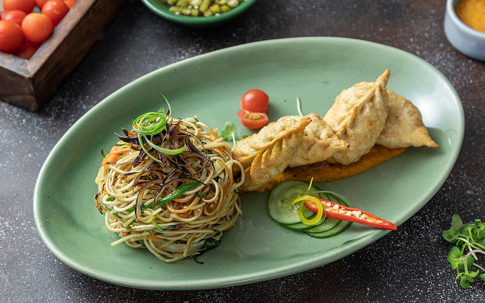 Cravings By Napoli Kitchen Amritsar visiting card