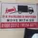 D R Packers and Movers visiting card