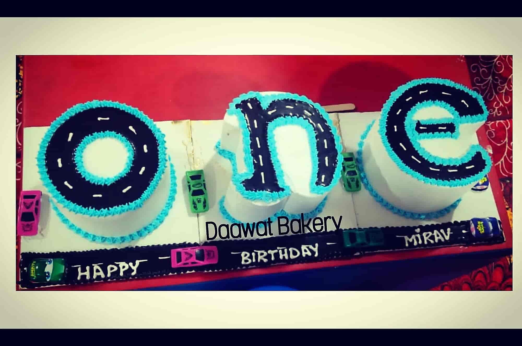 Daawat Bakery visiting card