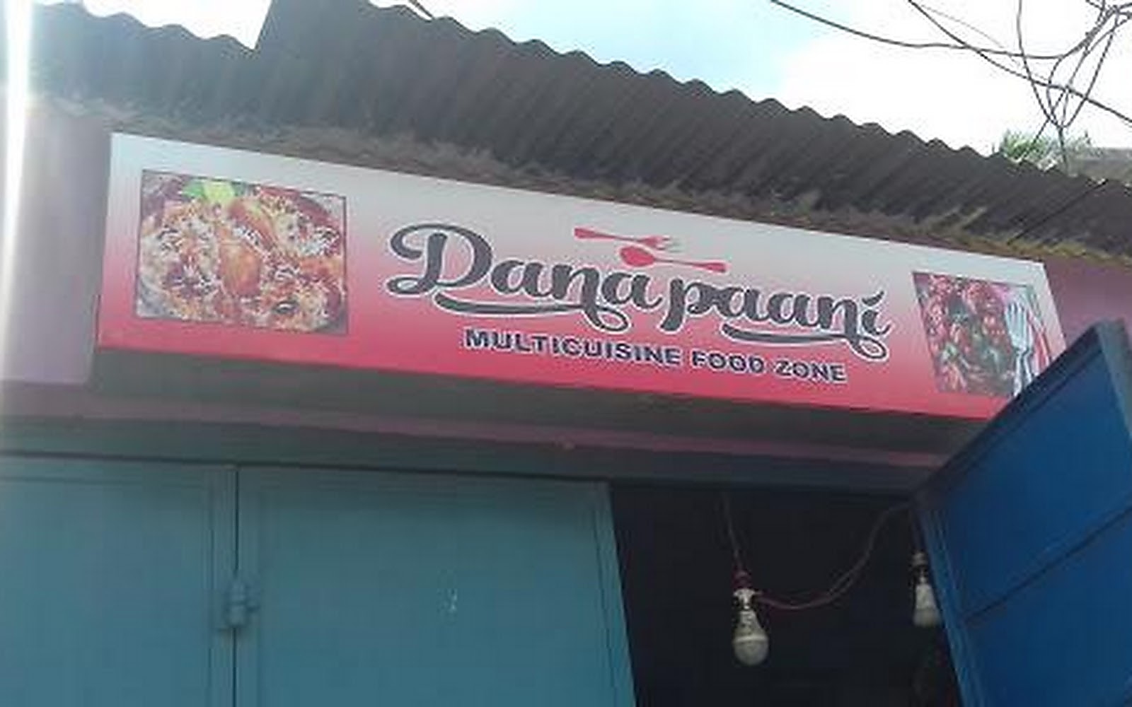 Dana Paani Multicuisine Food Zone Berhampur visiting card