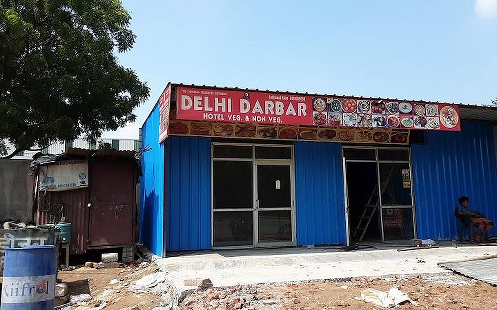 DEHLI DARBAR HOTEL (VEG & NON VEG) Bhiwadi visiting card