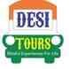 Desi Tours visiting card