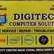 Digitech Computer Solutions visiting card