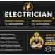 Dinesh Electrician visiting card