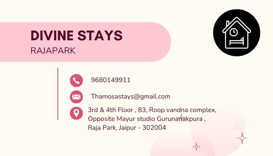 Divine Stays visiting card