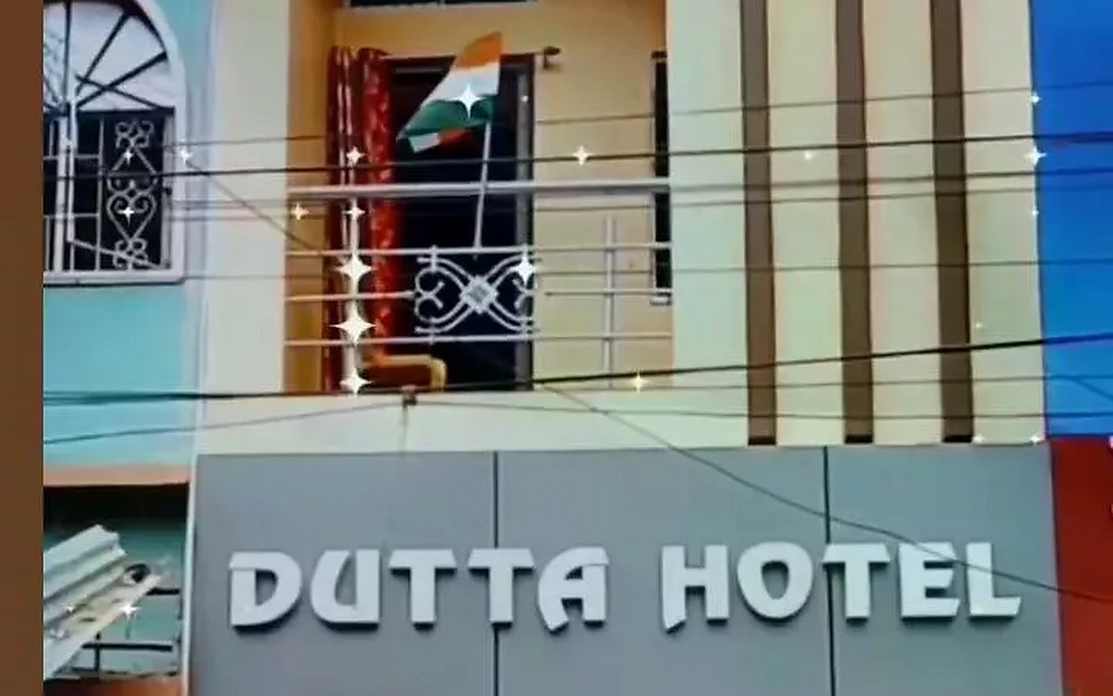Dutta hotel Dumka visiting card