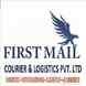 First Mail Courier and Logistics Pvt. Ltd. visiting card