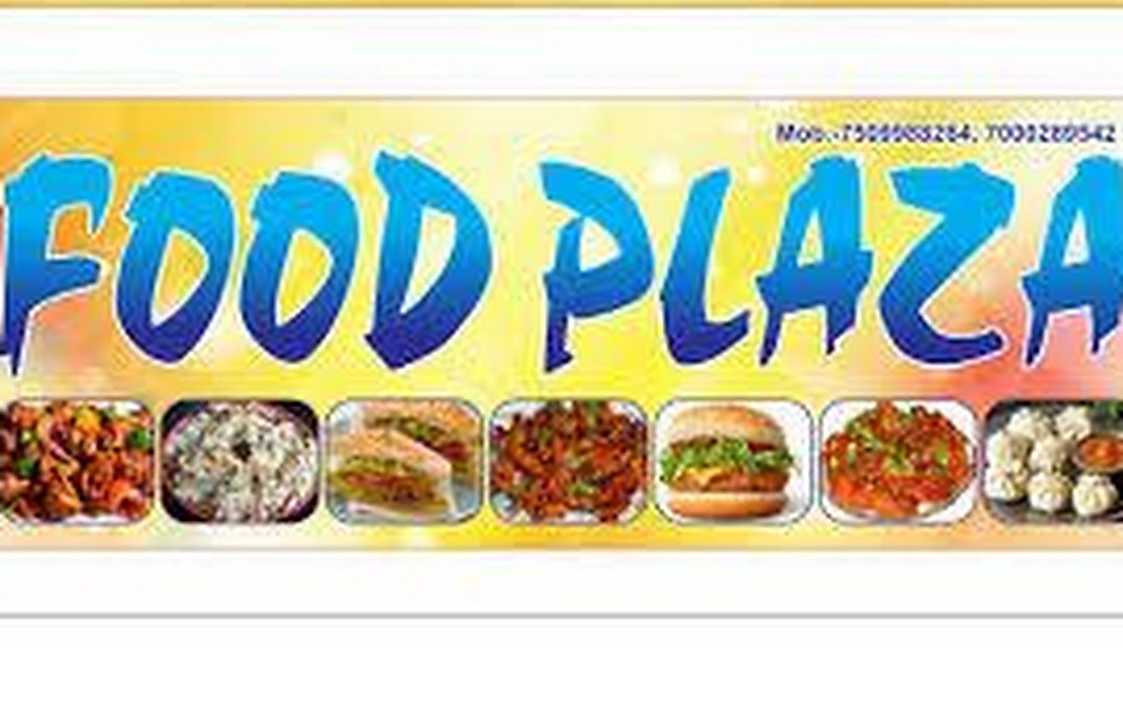 Food Plaza Cake Shop Dhenkanal visiting card