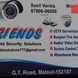 Friends Complete Security Systems visiting card