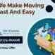 Gati Express Movers and Packers visiting card