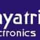 Gayatri Electronics visiting card