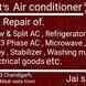 Ghalots Air Conditioner visiting card