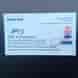 Grs Refrigeration visiting card
