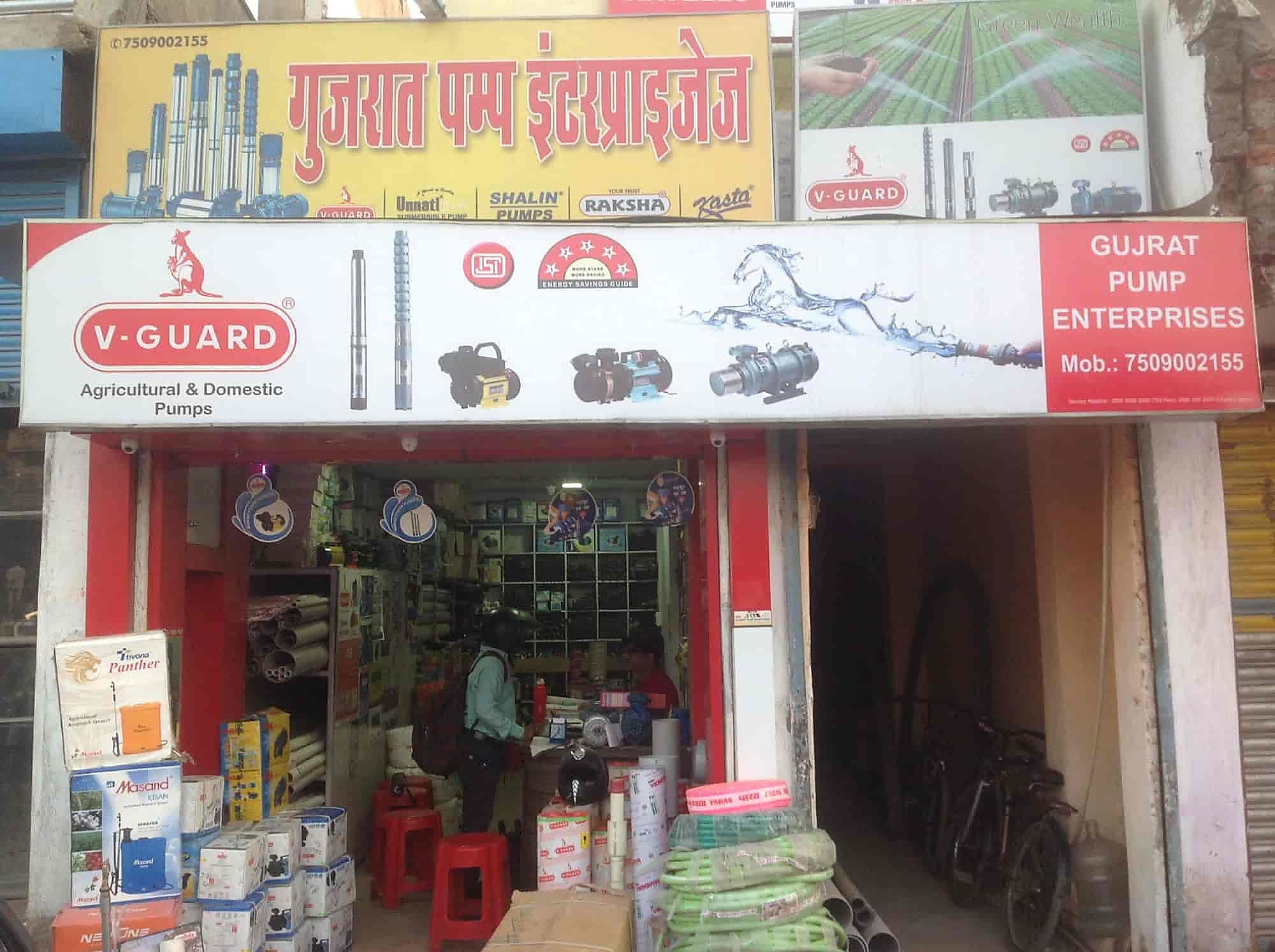Gujarat Pump Enterprises visiting card