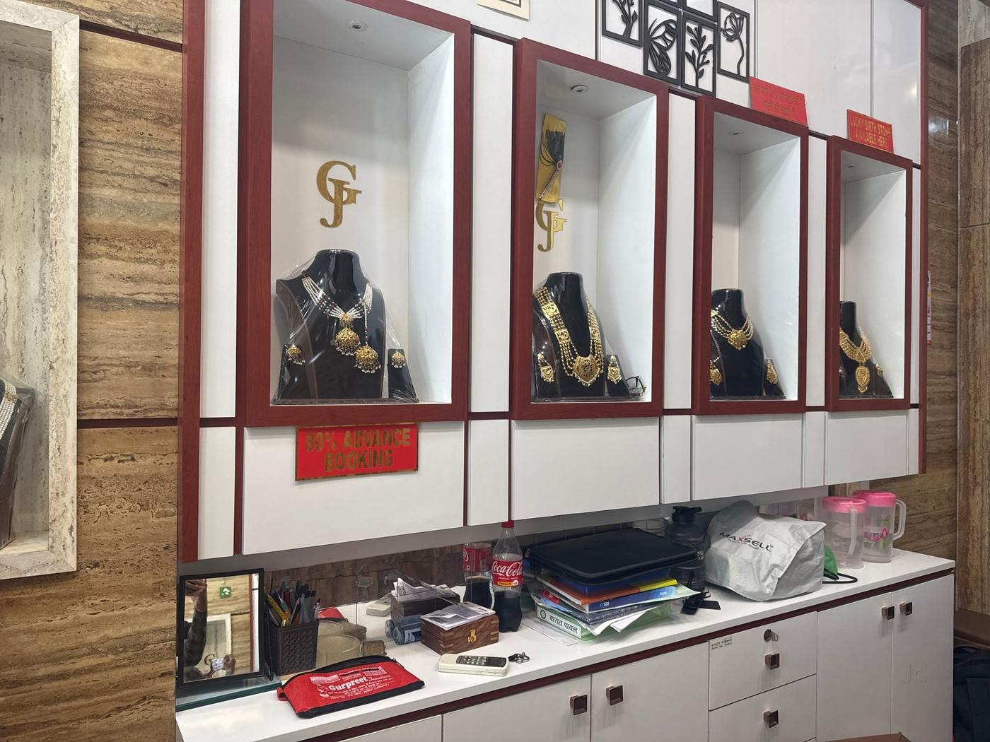 Gurpreet Jewellers visiting card