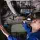 Guru Nanak Service Station visiting card