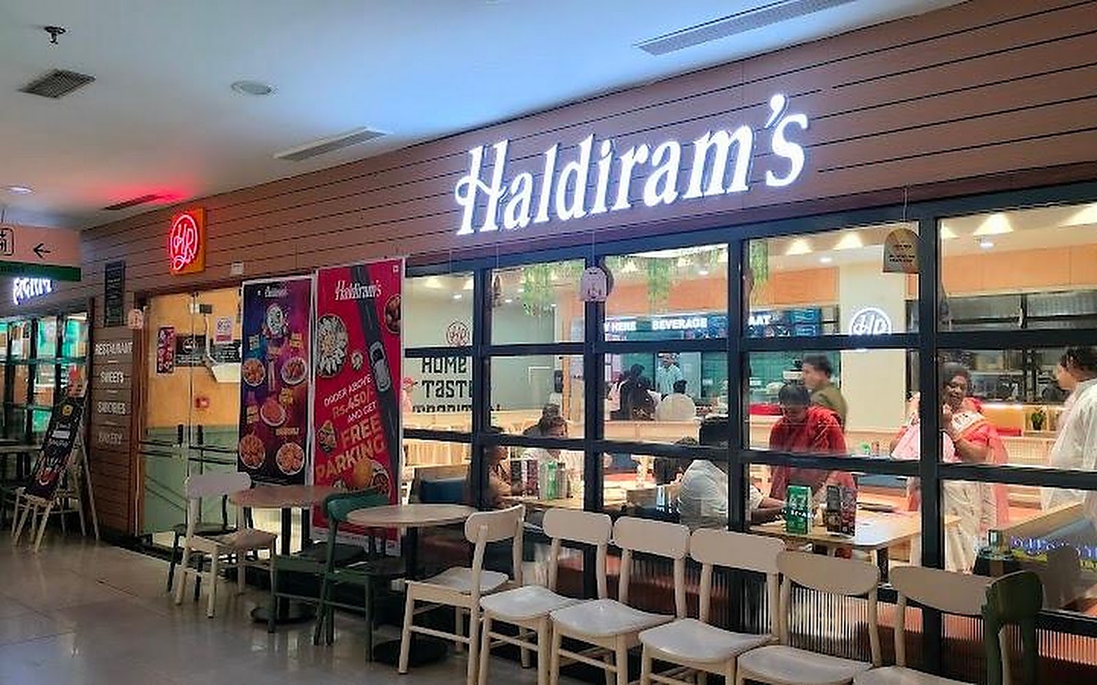 Haldiram's - Surya Treasure Island Mall Bhilai visiting card