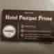 Hotel Panipat Prime visiting card