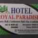 Hotel Royal Paradise visiting card