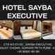 Hotel Sayba Executive visiting card